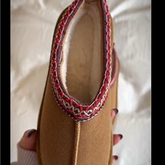 * 
Womens Platform Slippers, Suede Ankle size 10 - Picture 2 of 5